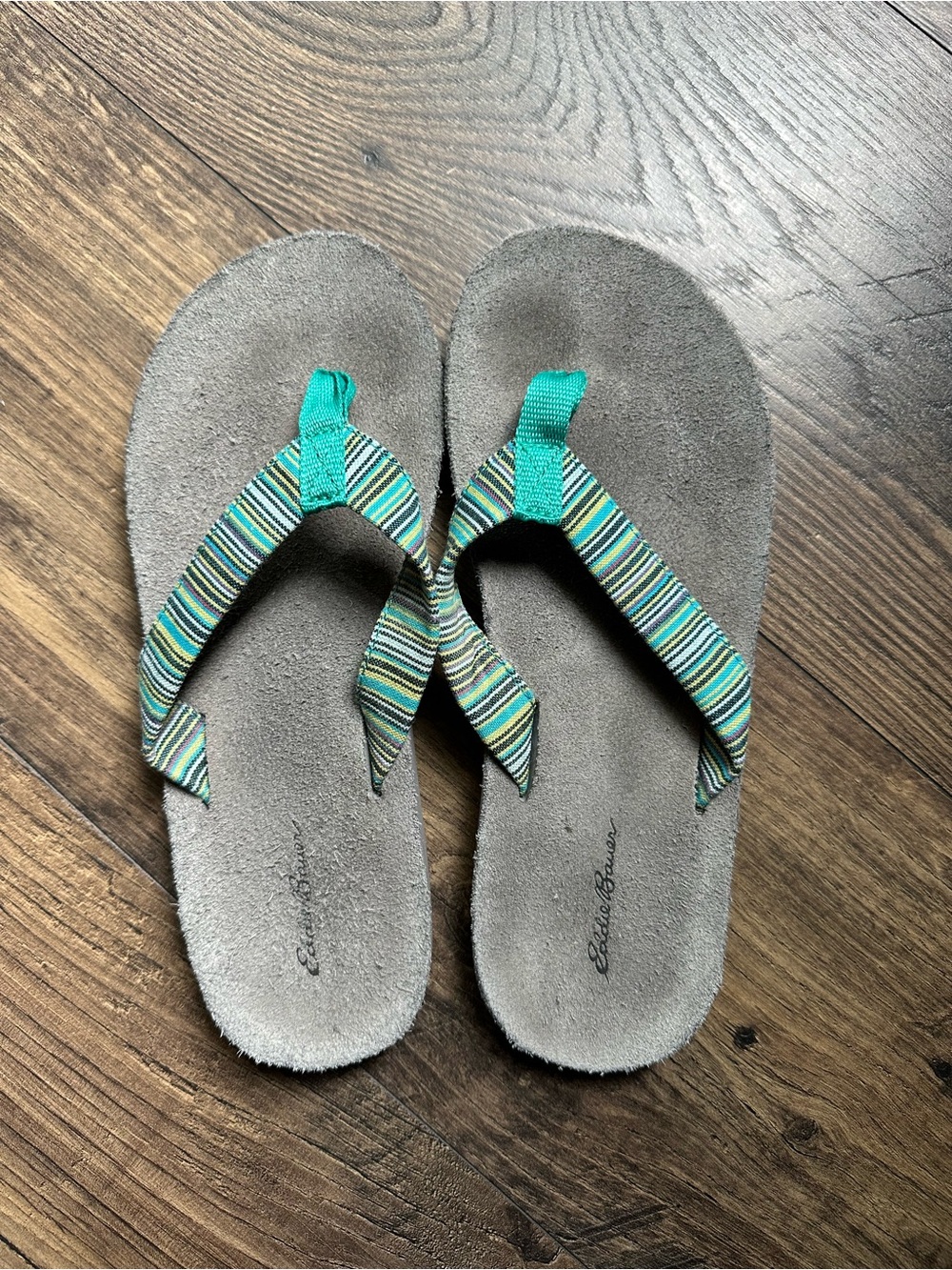 Eddie Bauer Women’s Fabric Strap Flip Flops